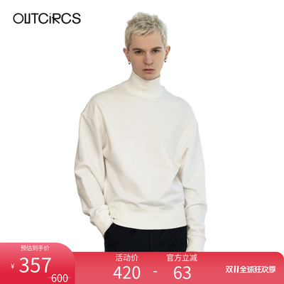 OUTCiRCS宽松慵懒风连帽男女简约