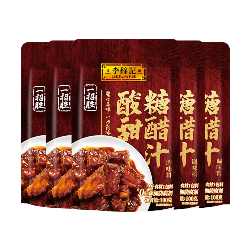 李锦记酸甜糖醋汁100g