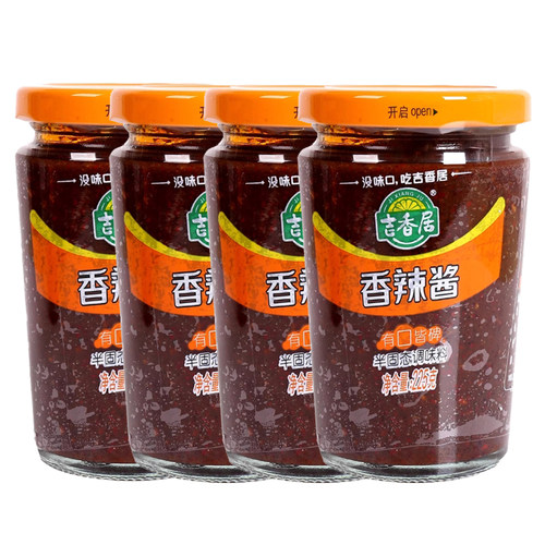 吉香居225g口杯装香辣酱