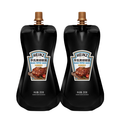 亨氏黑胡椒酱200g袋装