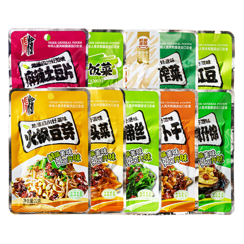 虎将22g小袋装下饭榨菜
