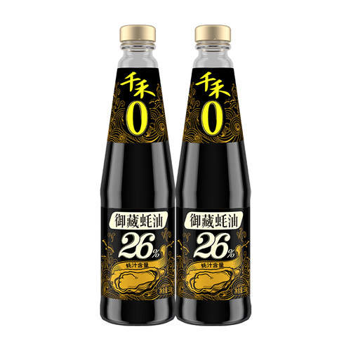 千禾蚝汁含量≥26%御藏蚝油