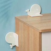 柜子防倾倒固定器稳定家具不晃动靠墙粘贴防止晃动鲸鱼造型防倒器