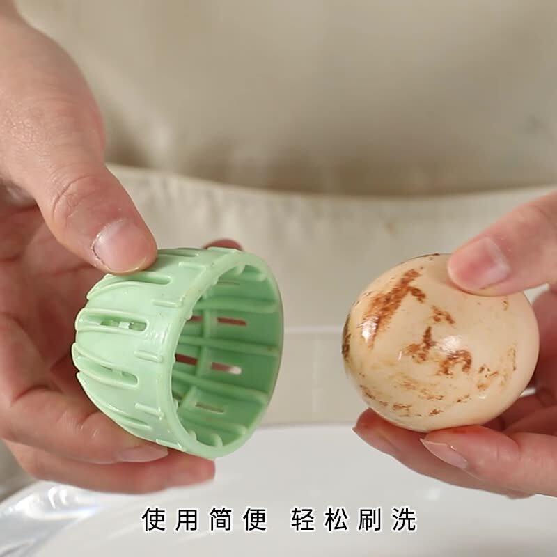 鸡蛋清洗刷鸡蛋鸭蛋清洁刷蛋类粪便清理工具厨房小工具矽胶洗蛋器