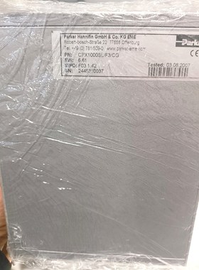 派克CPX1000SLF3CG数量有3个标的是都 议价