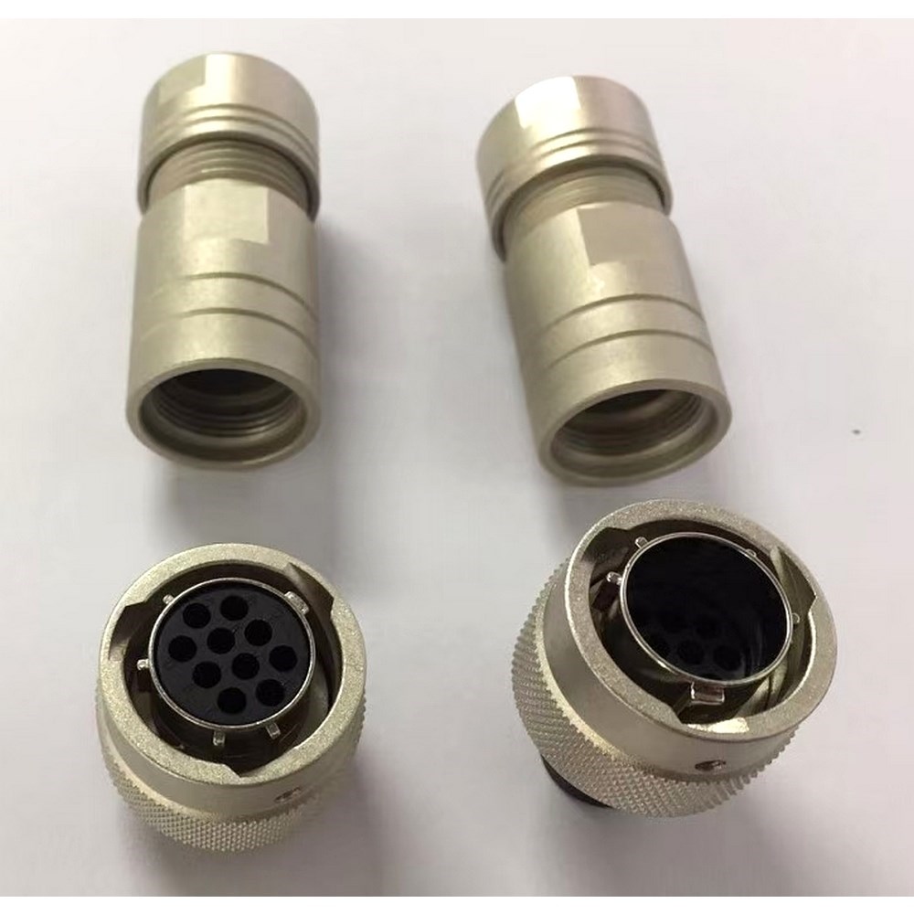 ABB1200机器人CPCS接口10芯插头连接器 航空插头 议价