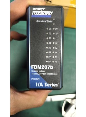 福克斯波罗 FBM207b 模块未使用!16通道隔离输 议价