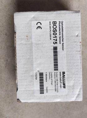原装巴鲁夫光电传感器BOS0175 议价