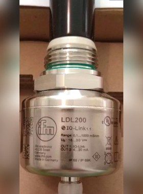IFM电感式电导率传感器LDL200 IND电导率HYG A 议价