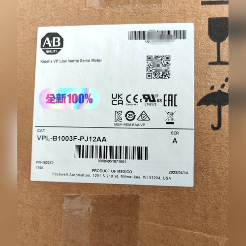 AB罗克韦尔 VPL-B1003F-PJ12AA 伺服电机 议价