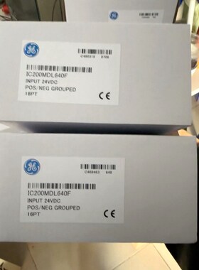 GE原装IC200MDL640F输入模块 24VDC 16点 议价
