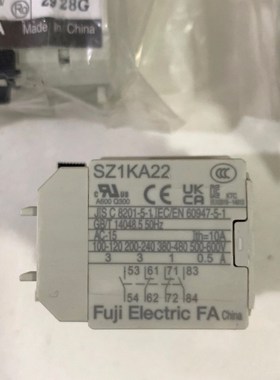 Fuji Electric FA接触器SZ1KA22 议价