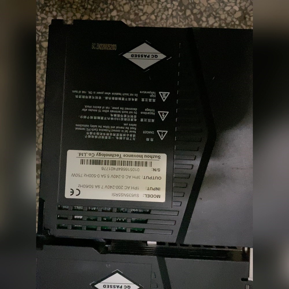 汇川伺服驱动器SV635NS5R5I 750W 议价