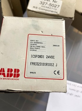 ABB CS 31 ICSF08D1FPR3323101R 议价