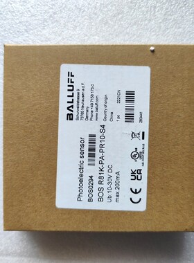 BOS0294原装巴鲁夫 BOS R81K-PA-P 议价