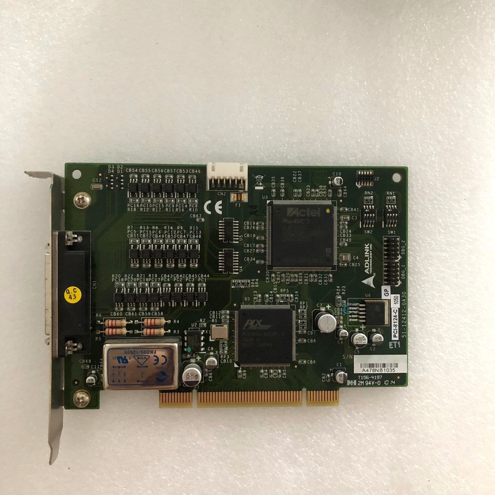 原装凌华PCI-8124-C带高速触发功能的4通道编码器 议价