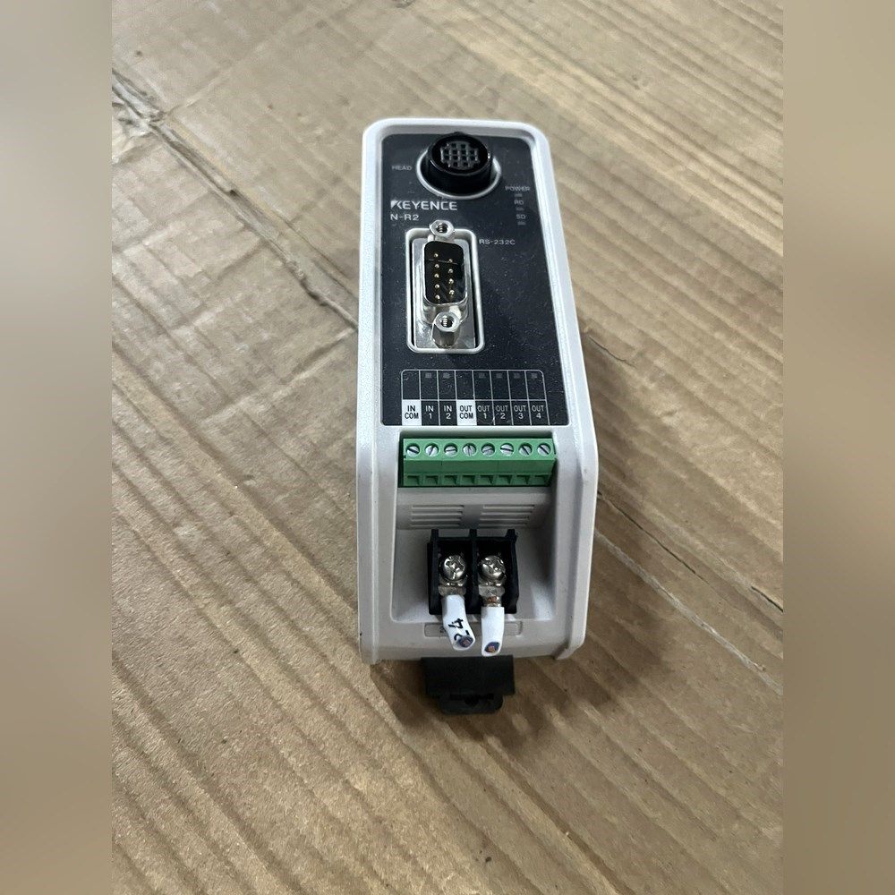 基恩士N-R2通讯模块单元RS-232C型实物拍摄成色 议价