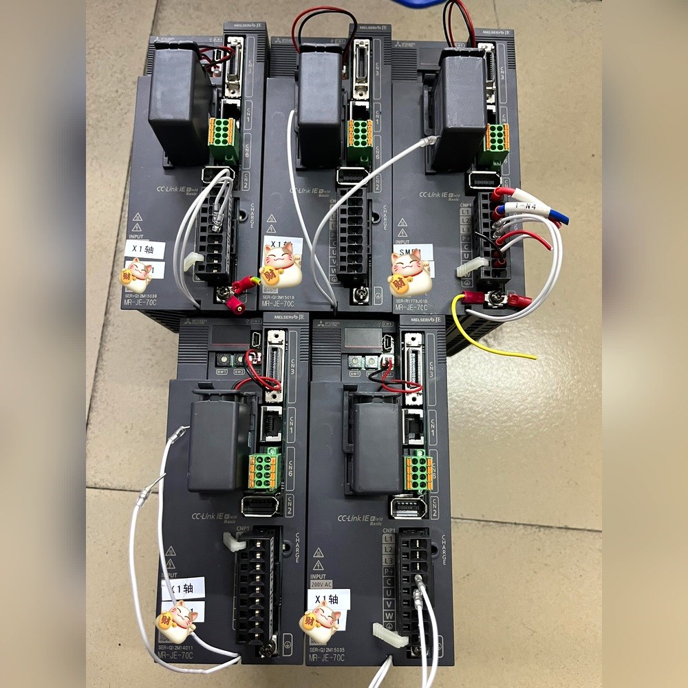三菱伺服驱动器MR-JE-70C原装成色漂亮功 议价