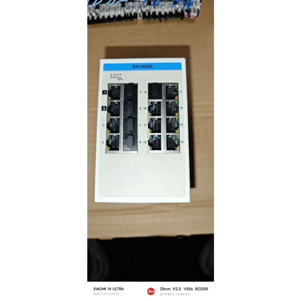 研华EKI-5526I 16口ProView组态工业以太网交 议价