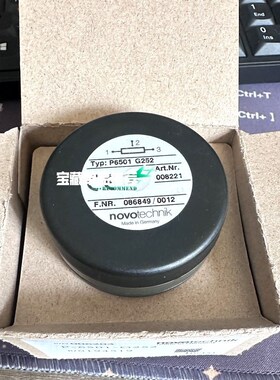 原装德国NOVOtechnik电位器 P-6501-G252 议价