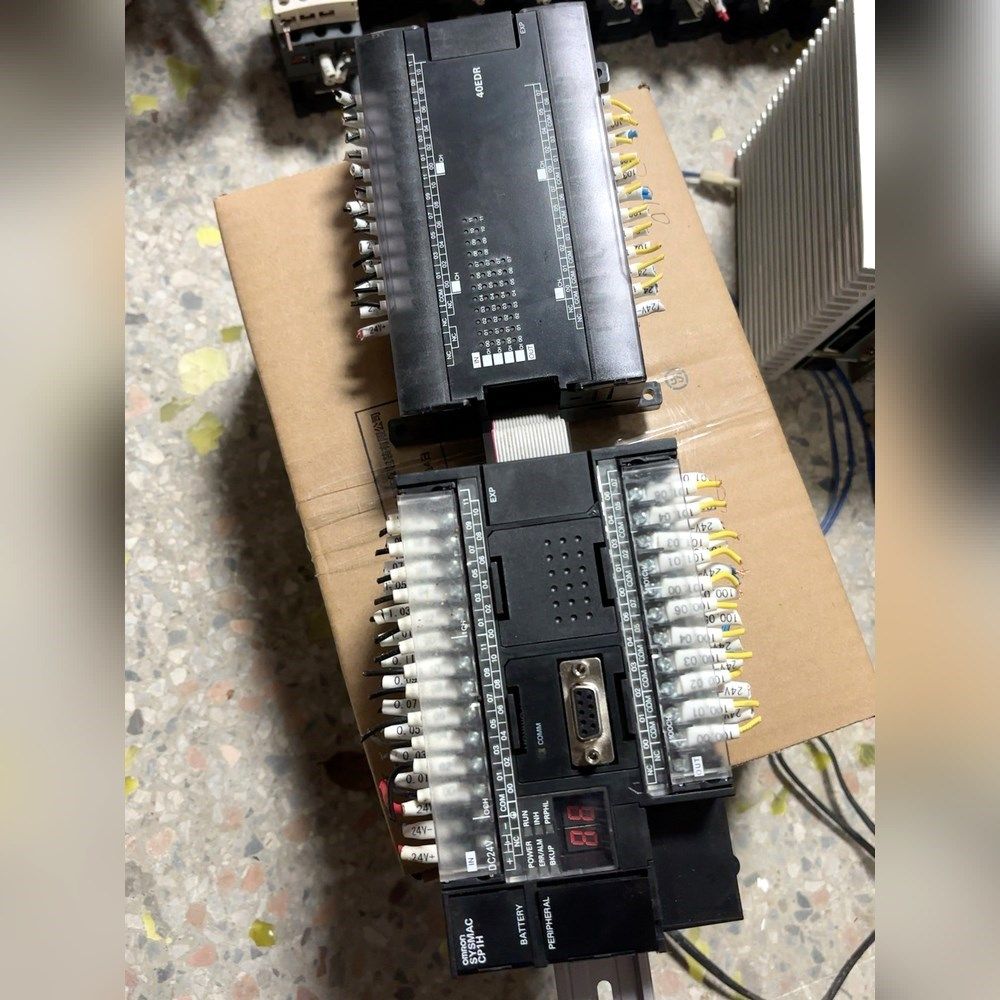 sysmac cp1h+40DT-D一套成色好功 议价