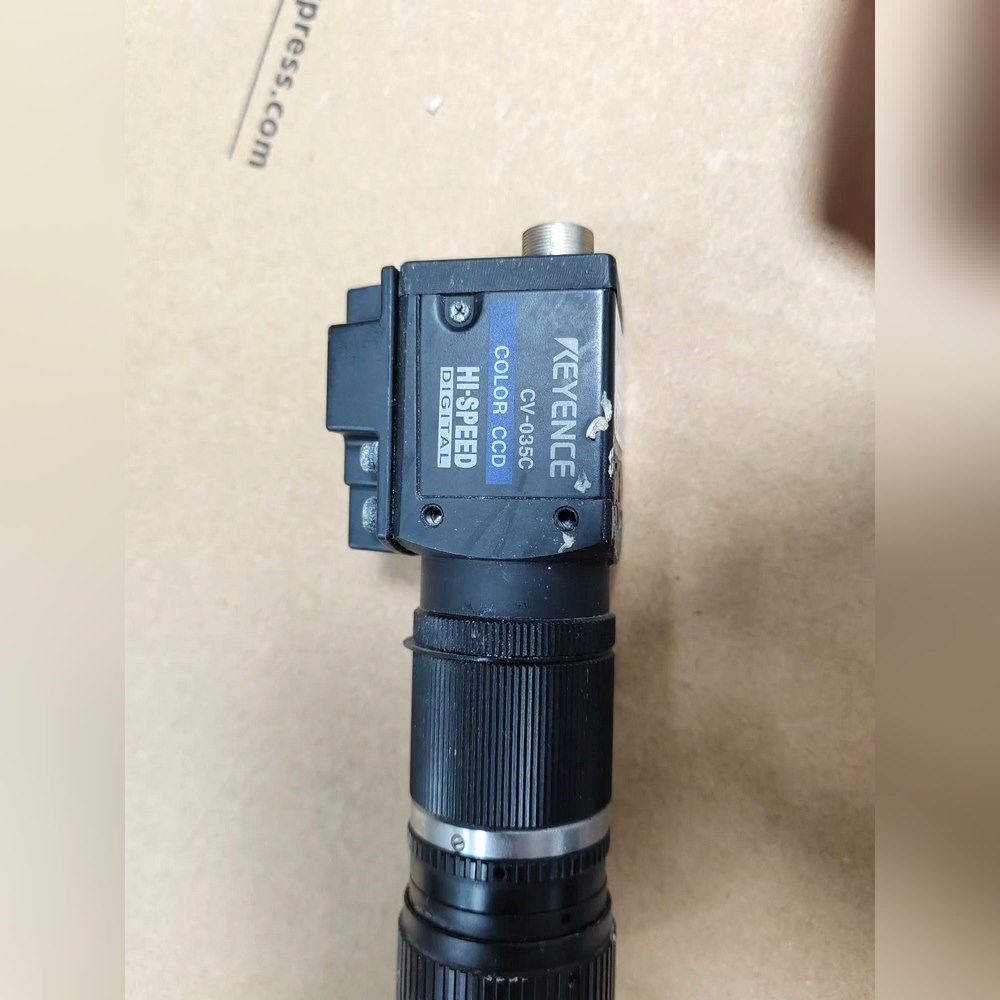 基恩士工业相机+镜头一套CV-035C、实物图、功能包好 议价