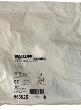 原装BALLUFF巴鲁夫 BES030U BES 516-326-G-E4-Y-05 实拍现货 议
