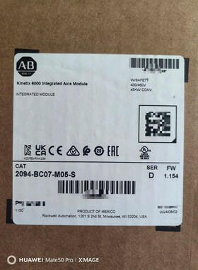 AB罗克韦尔 Kinetix 6000伺服驱动器 209 议价