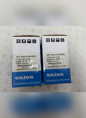 安龙ONLON 智能数显表DP3-PAA 议价