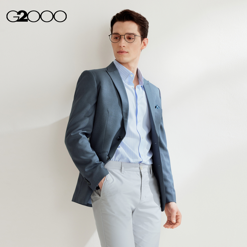 【三防科技】G2000男装2025商场同款防水防油防污防静电正装西服