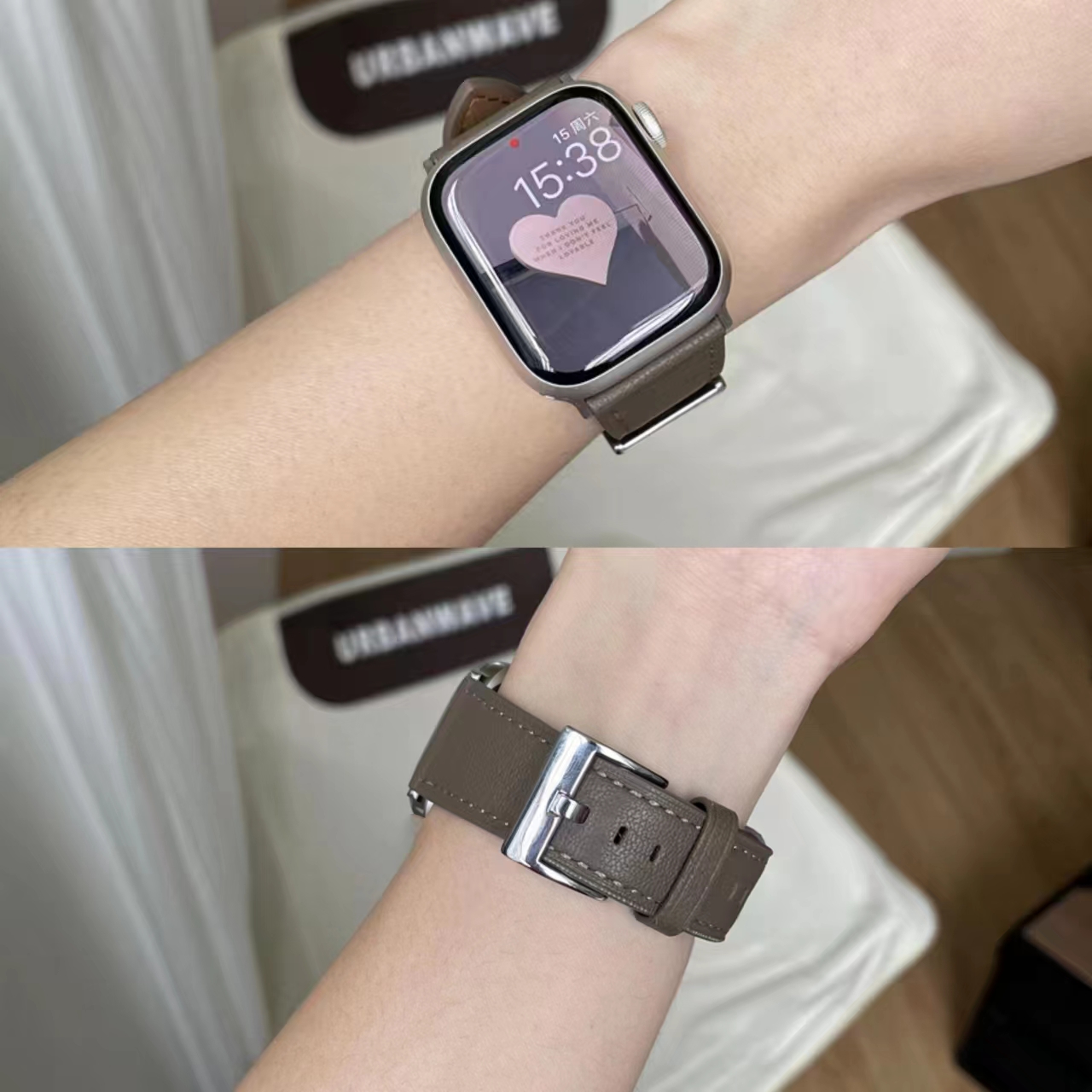 iwujiao苹果iWatch小羊皮表带