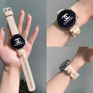 iwujiao适用fit华为watch3 硅胶手表带GT 5 Pro荣耀2 S3小米color华米gtr 4GTS一加vivo OPPO X三星haylou