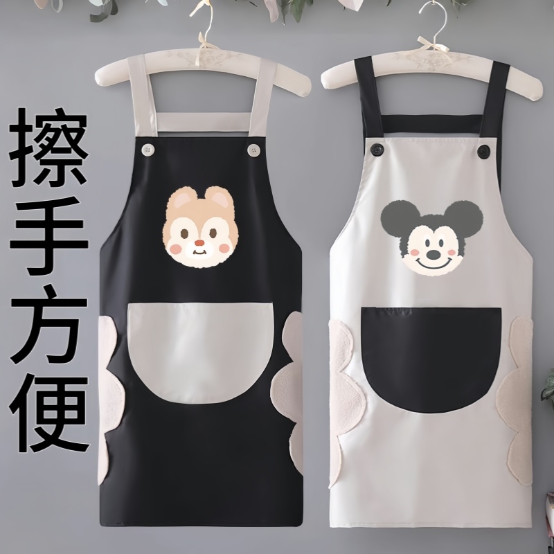 围裙2024新款防水防油做饭围裙