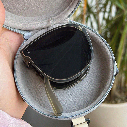 AIILOE可折叠偏光墨镜女有度数