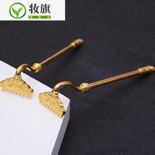 影视道具九齿钉耙兵武器合金猪耙子玩具装饰模型挂件西游记猪八戒