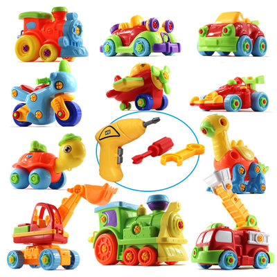 可拆卸组装车儿童电钻拧螺丝男孩益智拆装幼儿园玩具2-4-6岁3礼物