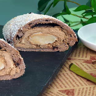 南风窗手作欧包生椰拿铁网红爆款 咖啡乳酪欧包下午茶代餐面包点心