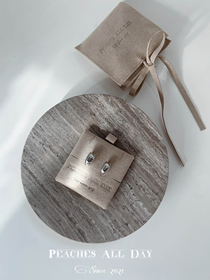 简约银针du家耳环超百搭