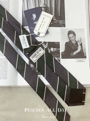 DU家手工真丝老钱拼色领带学院风