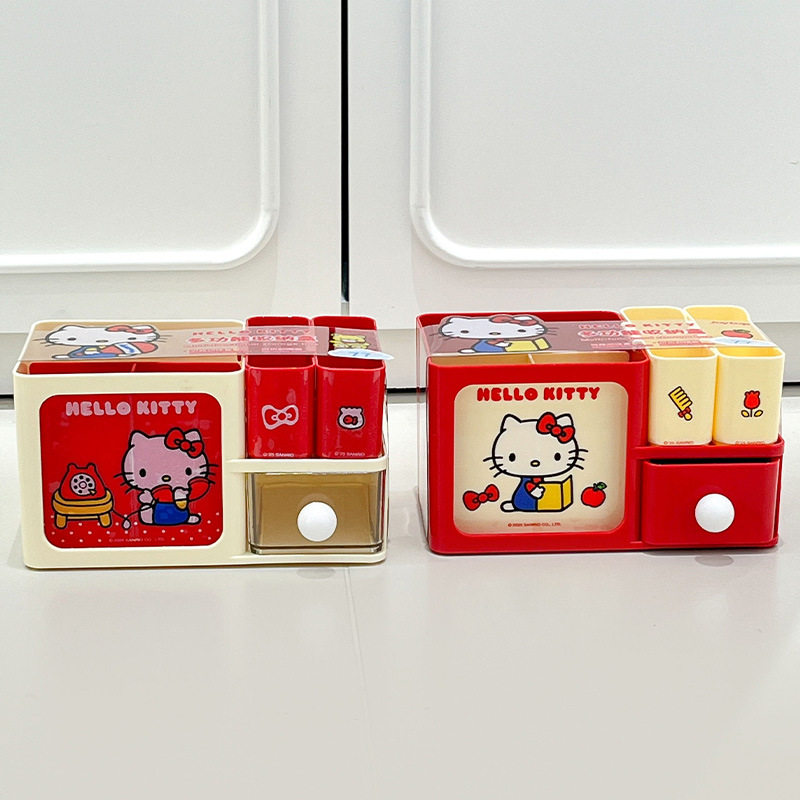 正版HelloKitty多功能收纳笔筒