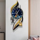 钟表挂钟客厅2026新款 简约现代大气餐厅轻奢高级感钟石英钟挂墙表