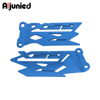 适用铃木GSX-R600 750 GSXR1000改装摩托车脚踏护板左右边板配件