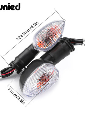 适用雅马哈R25 R3 R6 R1 摩托车前后转向灯改装转弯灯方向灯配件