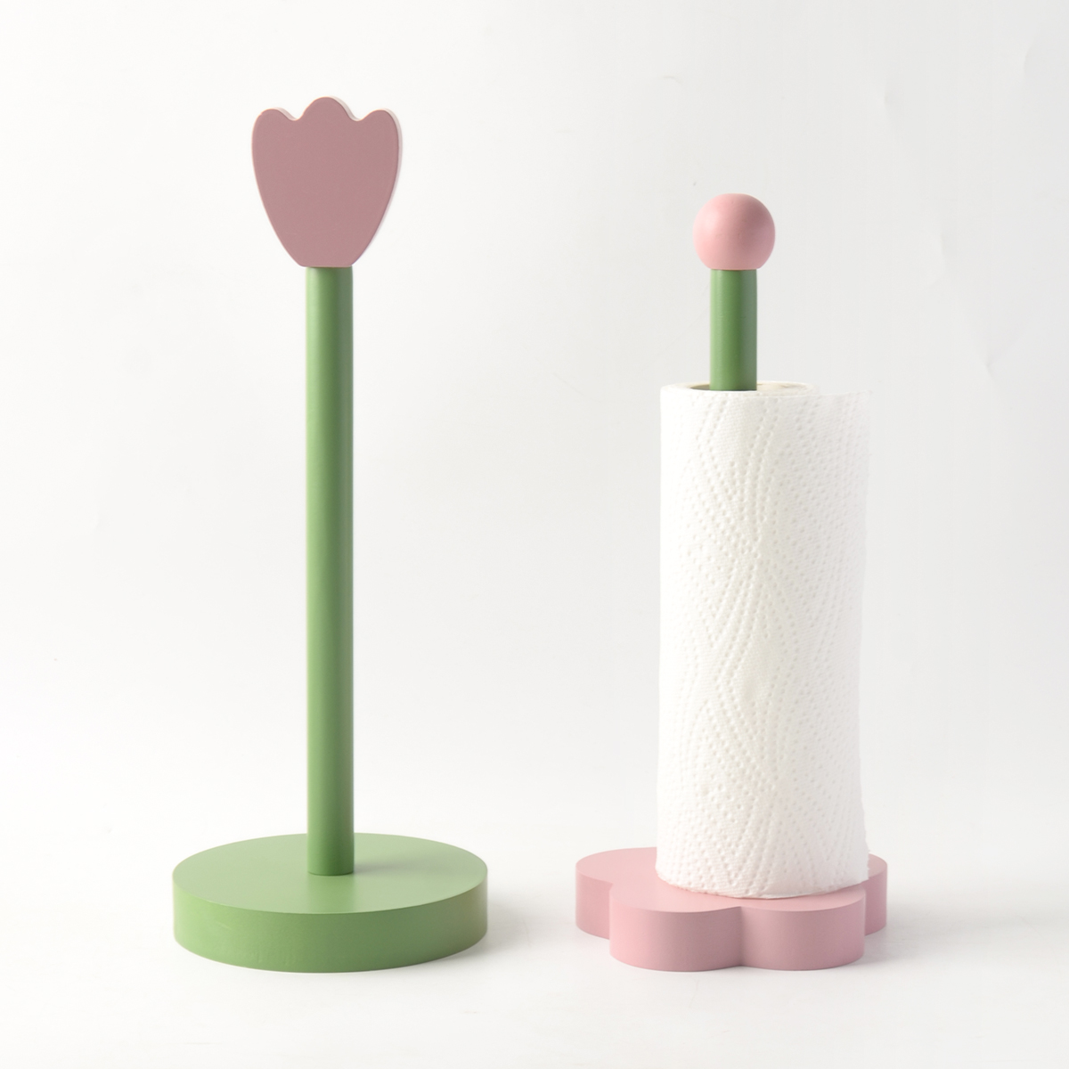 oakliving可爱北欧纸巾架家用创意纸巾盒客厅卧室纸巾收纳盒花朵