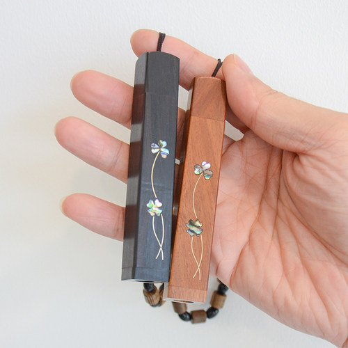 oakliving吹气点烟器复古檀木