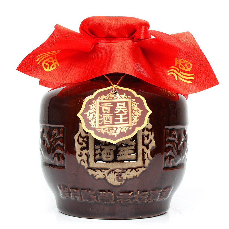 宁夏白酒银川酒昊王贡酒坛子酒52度1000ml老坛酒口粮酒纯粮白酒