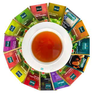 斯里兰卡迪尔玛Dilmah锡兰红茶绿茶果茶包可冷泡组合试饮包20口味