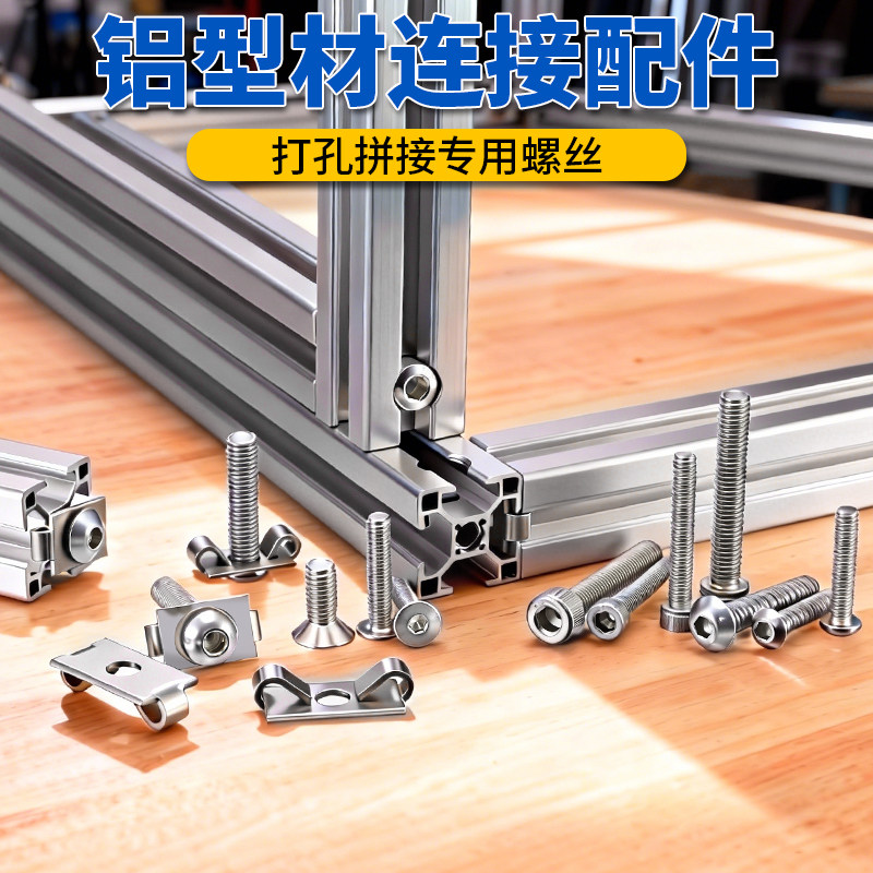 瑞图铝型材打孔拼接配件20/30/40