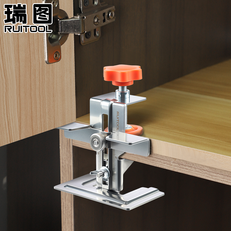 吊柜地柜门二合一通用安装辅助器