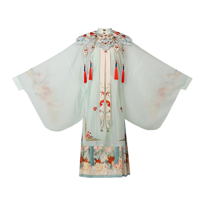 明制云肩汉服女马面裙套装